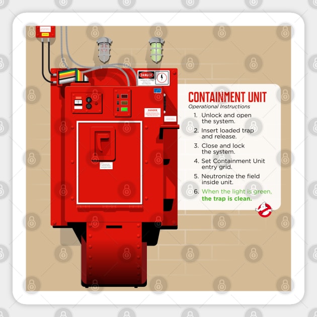 Containment Unit Sticker by Hatfield Variety Store